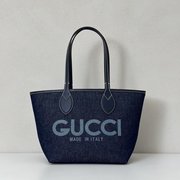 Gucci Handbags - Gucci Blue Luxury Tote Bag